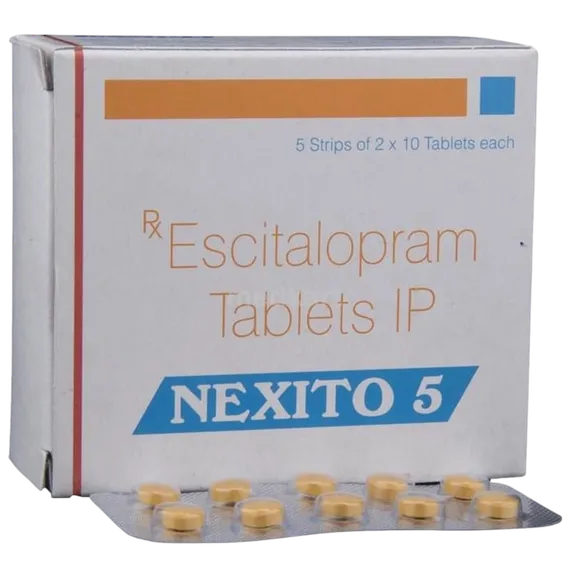 nexito 5mg tablet 10's